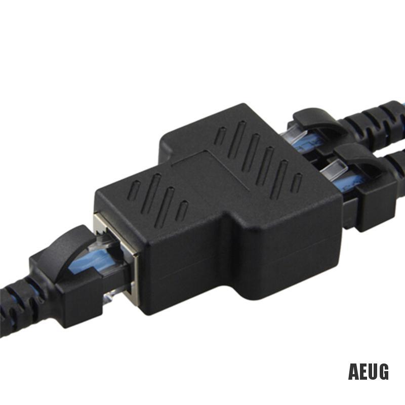 Đầu kết nối cáp mạng LAN Ethernet RJ45 chia 1 đầu vào 2 đầu ra