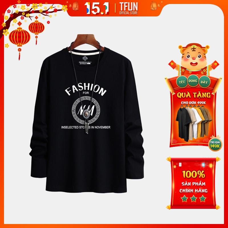 Áo giữ nhiệt nam TFUN mã KC-S vải nỉ co giãn dài tay phong cách Hàn Quốc cho mùa thu đông | BigBuy360 - bigbuy360.vn