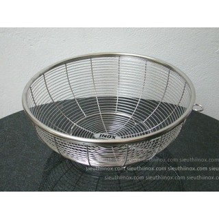 Rổ inox nan thưa
