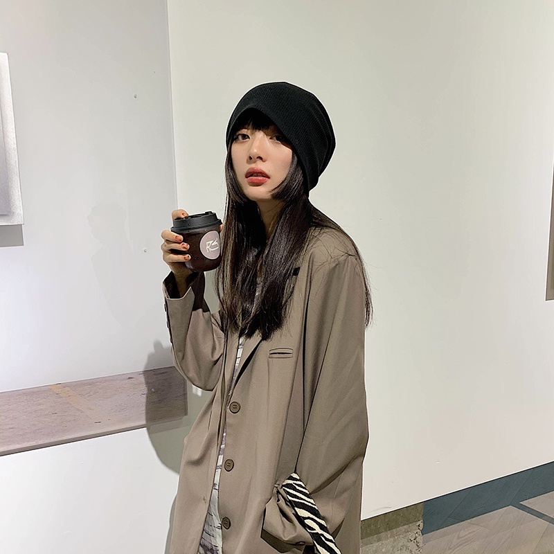 Mũ Len Trùm Đầu Phong Cách Hàn Quốc Thời Trang Mùa Hè Cho Bé