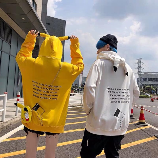 Áo hoodie pikachu | BigBuy360 - bigbuy360.vn