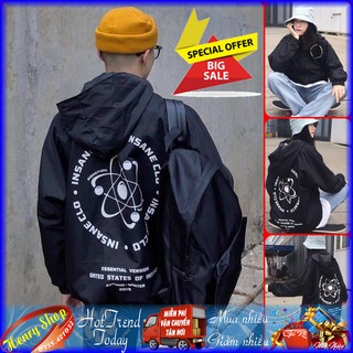 [Giá Tốt] ÁO KHOÁC DÙ Insane Cle (M570 - Có Form Rộng XL)