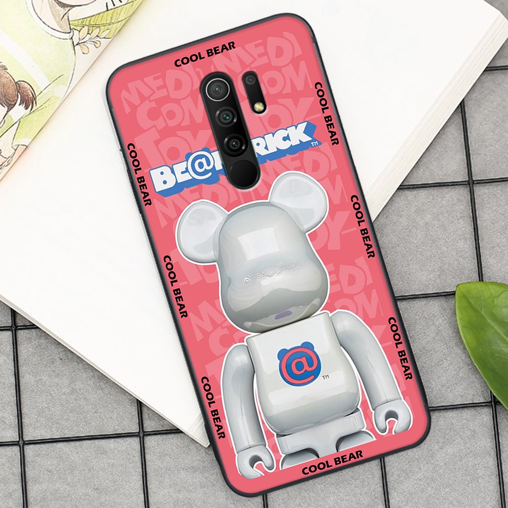 Ốp lưng Xiaomi REDMI 9 in hình K@ws, Cool Be@r SIÊU NGẦU