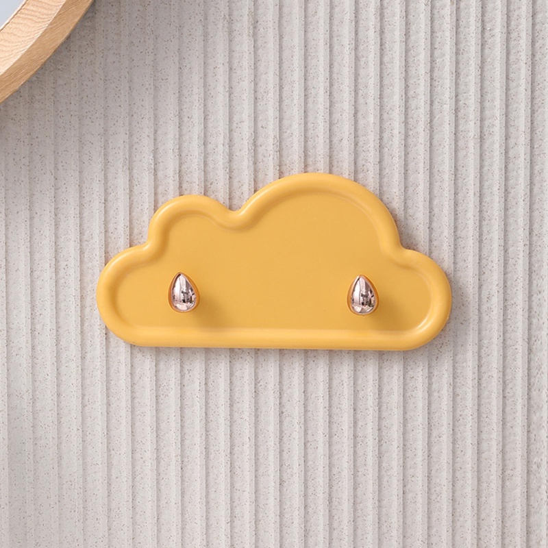 Giá Đỡ Chìa Khóa Gắn Tường Bằng Nhựa Hình Đám Mây