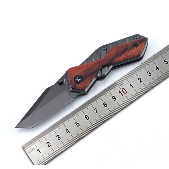 Dao Phượt Buck Mini Treo Móc Khóa - Cứng Chắc - Có Khóa Lưỡi - Thép Dầy