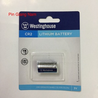 Pin CR2 Westinghouse 3V Lithium vỉ 1 viên