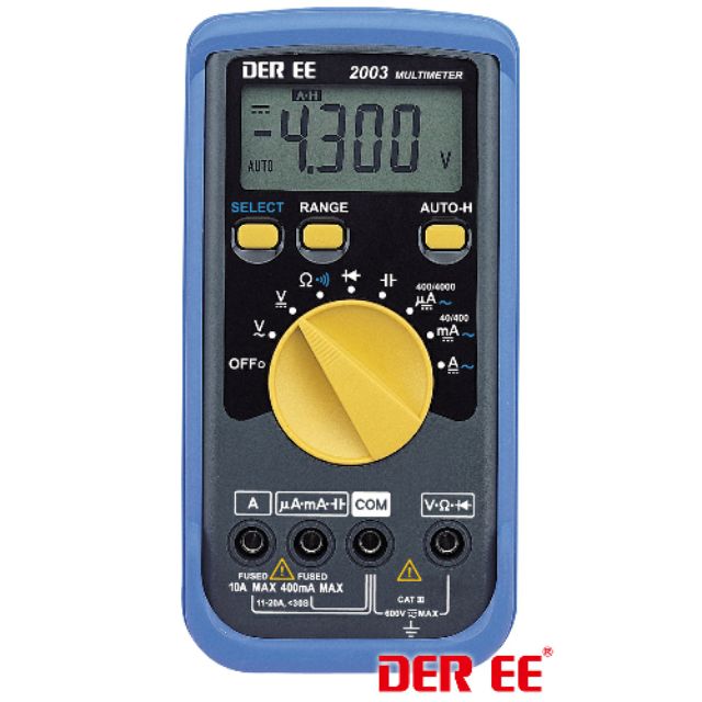 Đồng hồ đo vạn năng Deree DE-2003