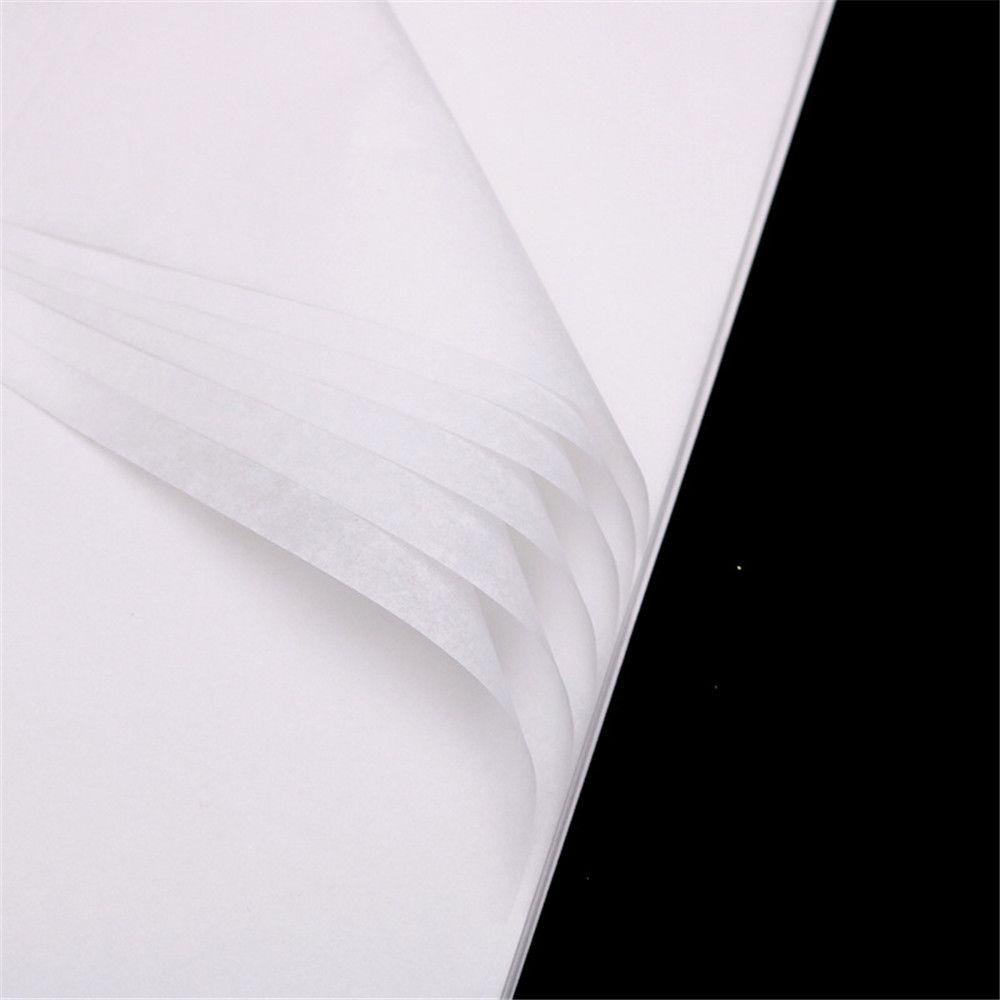 Set 100 Tờ Giấy Gói Quần Áo / Áo Sơ Mi / Giày A4 Họa Tiết Hoa Dành Cho Lễ Tình Nhân