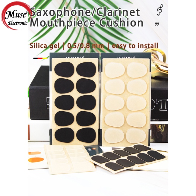Set 10 Miếng Đệm Miệng Kèn Saxophone Bằng Silicone