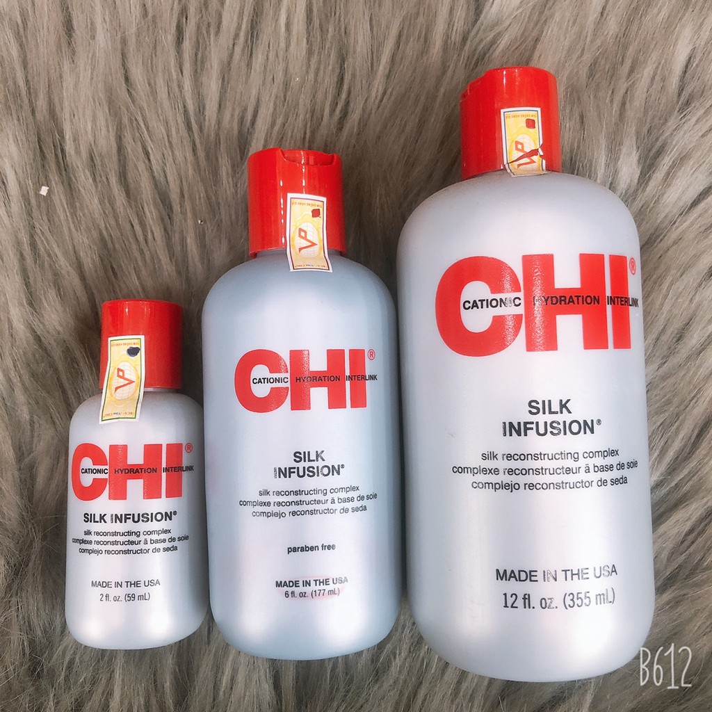 Tinh Dầu Dầu Dưỡng Tóc CHI Silk Infusion 59ml, 177ml, 355ml ( hàng chính hãng )