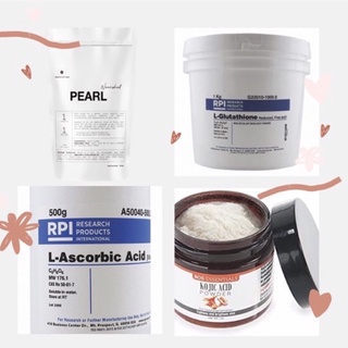 Combo tắm trắng body từ bột ngọc trai, b3, vitamin c, kojic acid, glutathione