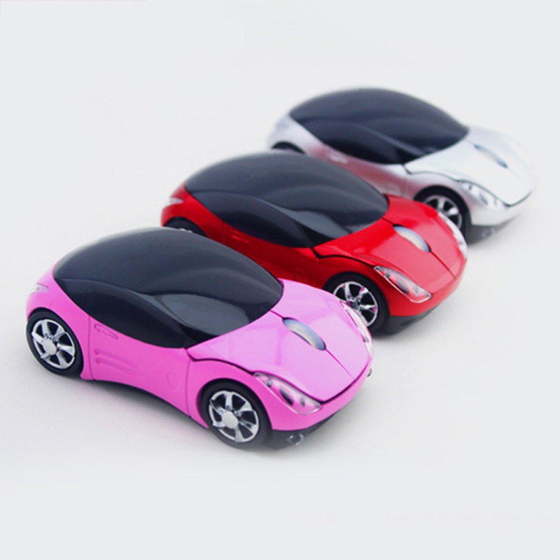 Chuột Quang Không Dây Mini Hình Xe Hơi btsg 2.4G