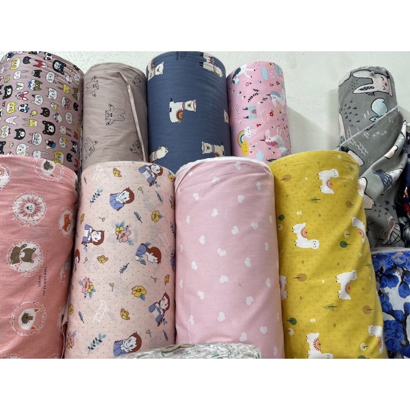 Vải thô Hàn chất đẹp mát 60k/m