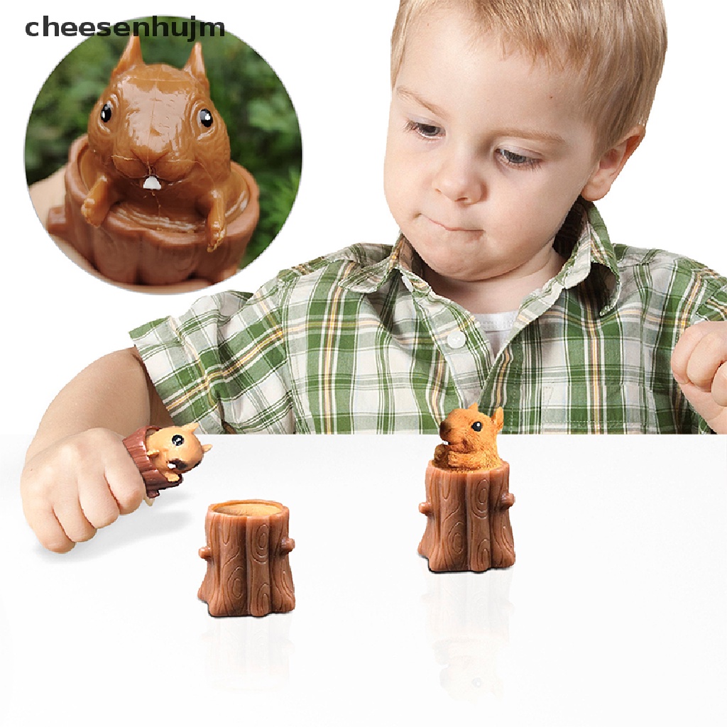 Đồ Chơi Nắn Bóp Đàn Hồi Giảm Stress Hình Chú Sóc