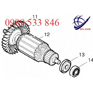Roto máy mài makita ga 5010