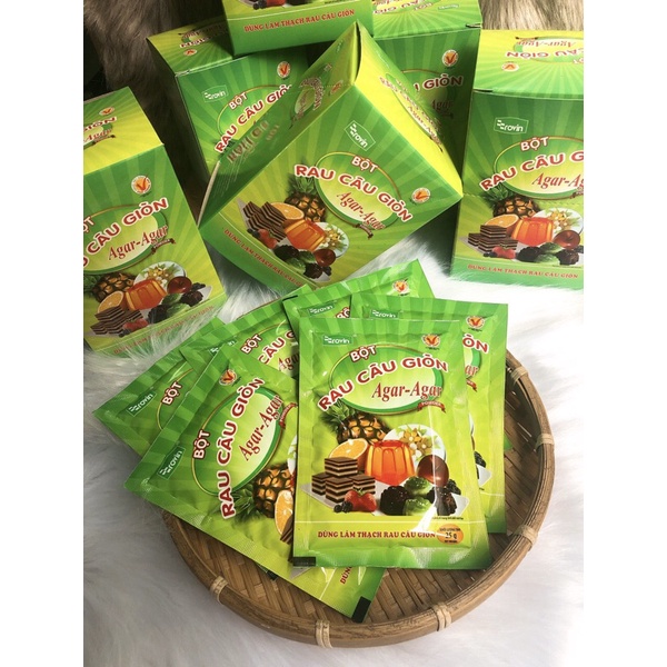 Rau Câu giòn Rovin Hoàng Yến(25gr)