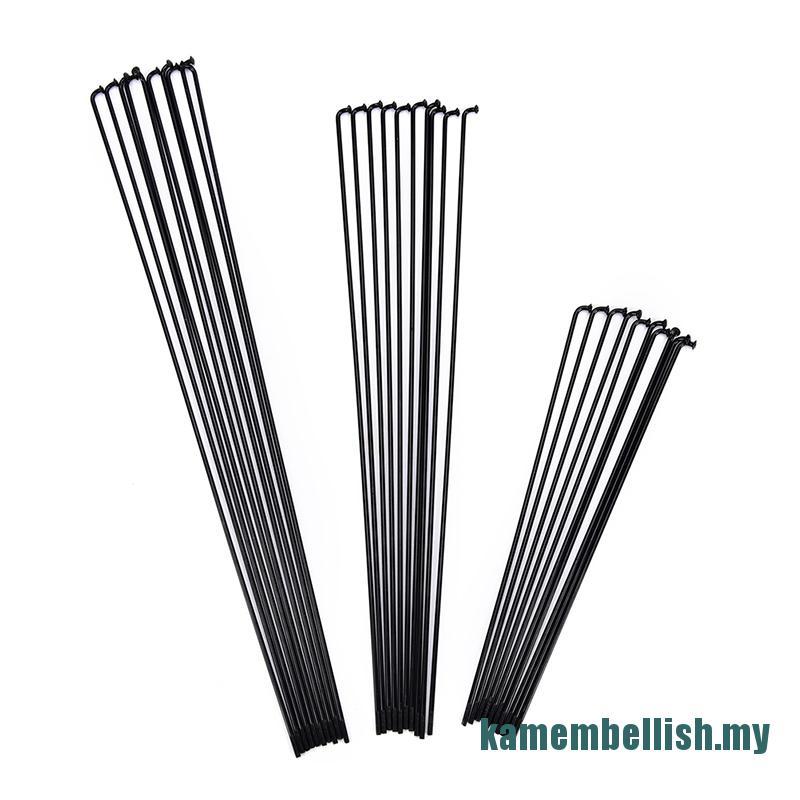 Set 10 Căm Xe Đạp 14g + Đầu Nối 12mm 170~286mm