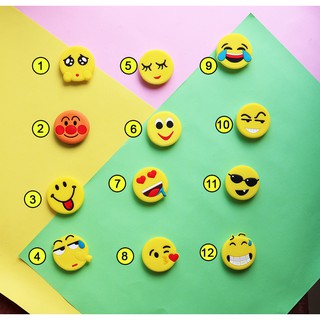 [Link 6] Giá đỡ điện thoại SILICON đa năng icon mặt cười dễ thương
