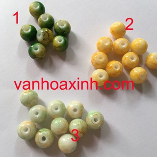 🌺24 hạt đá vân đẹp size 8mm