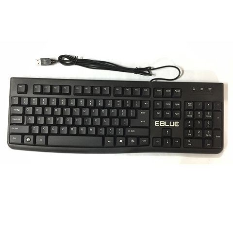 Bàn phím E-Blue EMK045BK Pro I I Màu đen I Keyboard Eblue EKM045 BK Pro Black