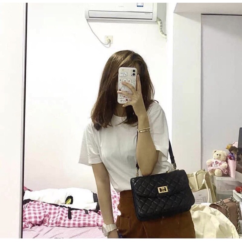 Túi ô trám size 22 hàng 1:1 (ảnh thật có bảng tên)