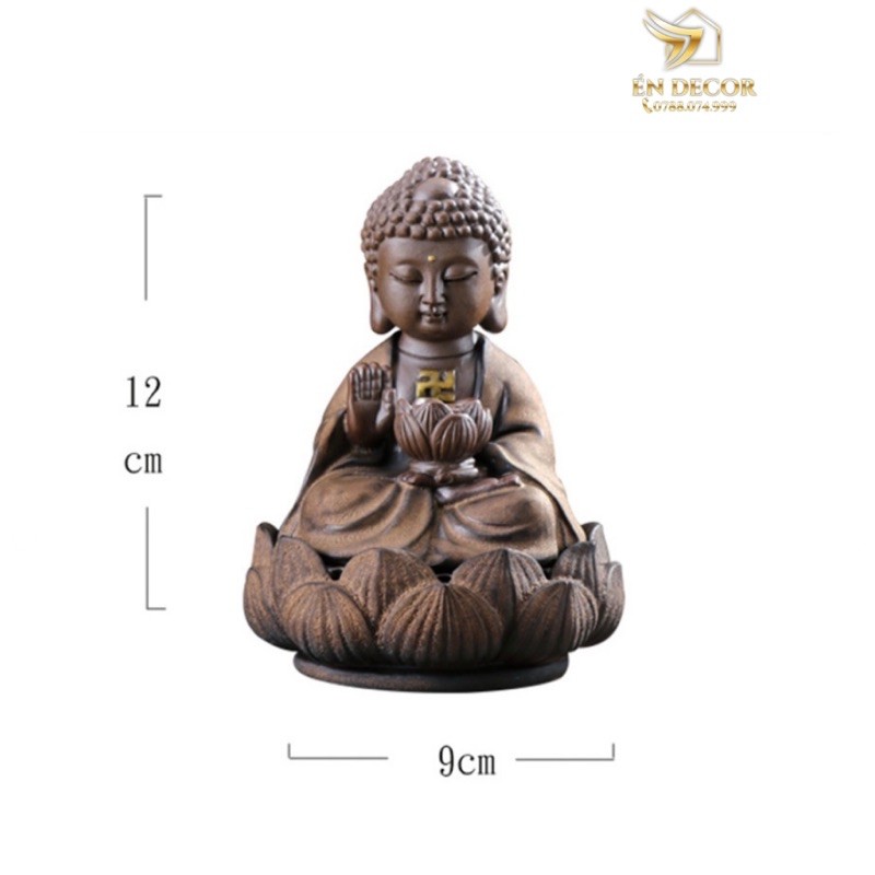 TƯỢNG PHẬT HƯƠNG TRẦM ĐỂ BÀN AN NHIÊN MINI