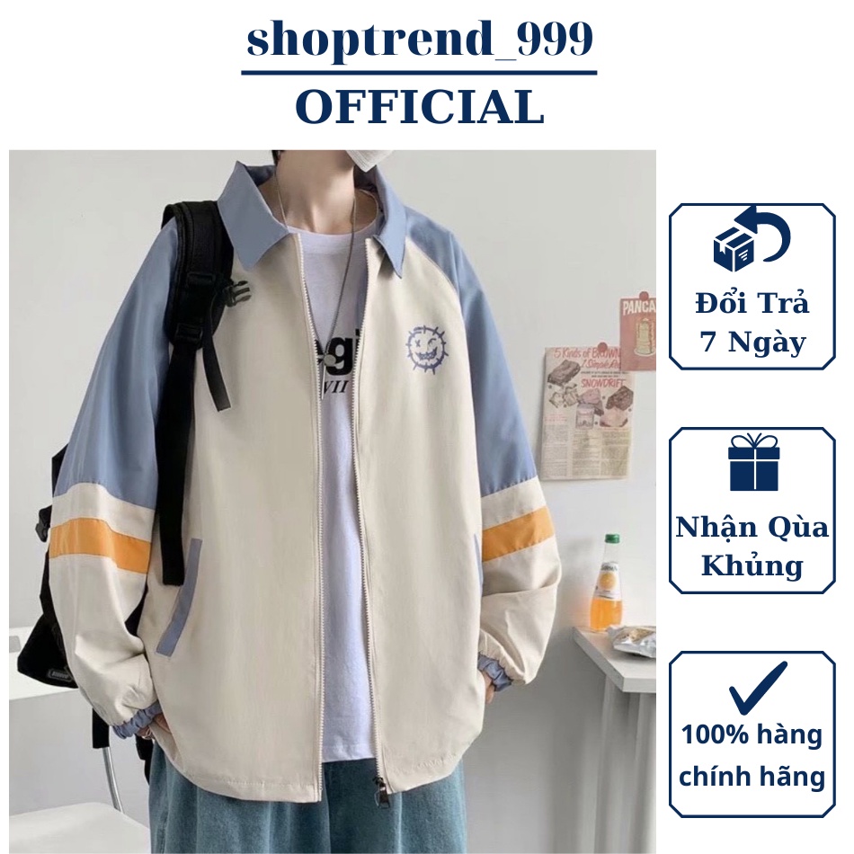 Áo Khoác Thu Đông 2 Lớp Mỏng Nam Nữ Mặc Đẹp Form Rộng Ulzzang Hàn Quốc Unisex Áo Gió Nam Nữ Giá Rẻ Vải Dù Chống Nắng