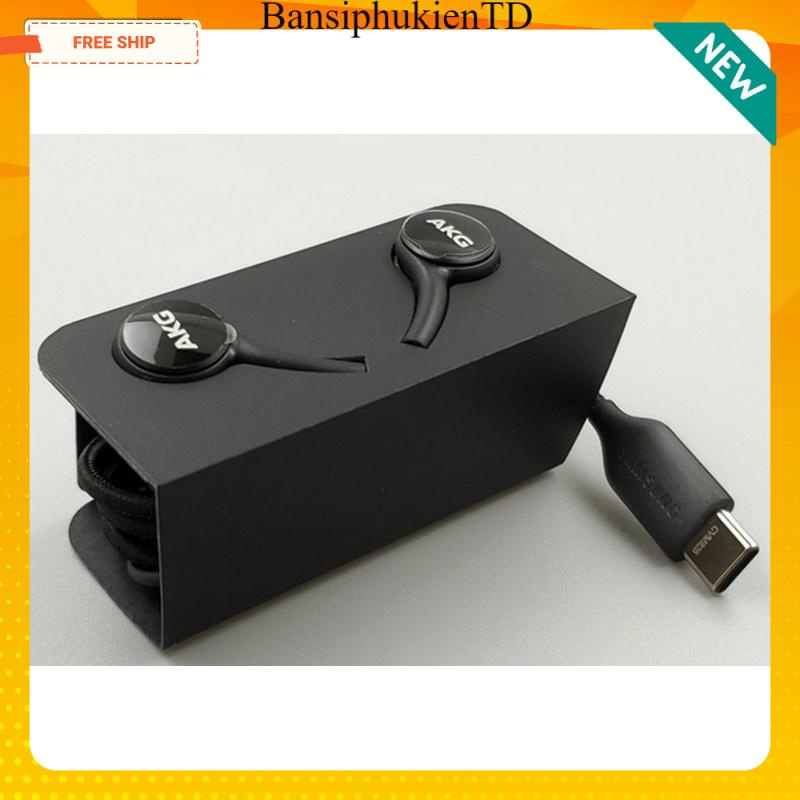Tai nghe nhét tai AKG S10/ S10plus hàng FULLBOX cáp bọc dù chắc chắn - (Không hỗ trợ dòng cao như s20 và note 20 trở lên