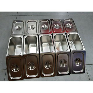 KHAY PHẦN INOX CAO CẤP 1/9