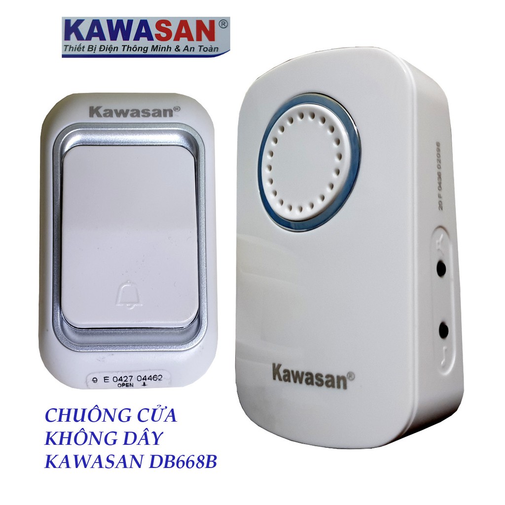 CHUÔNG CỬA KHÔNG DÂY DB668B kawasan