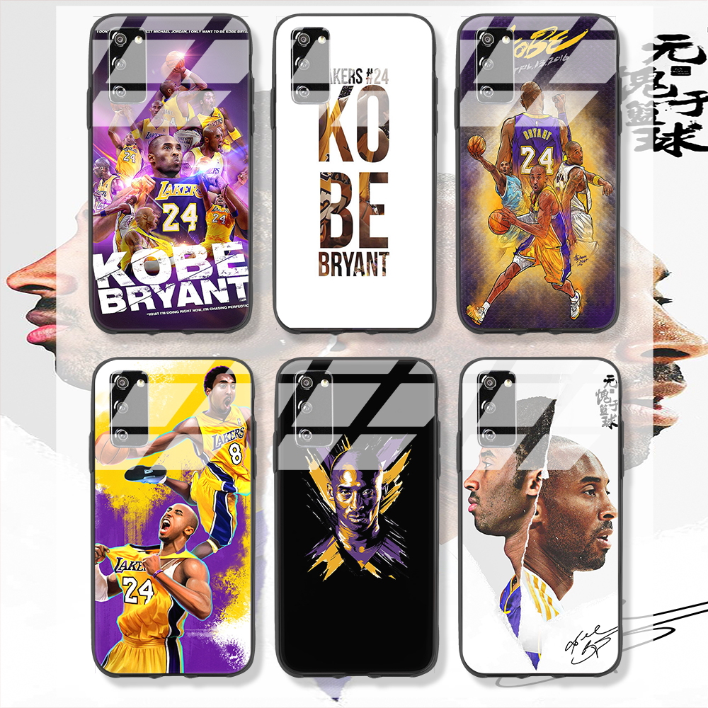 Ốp điện thoại tráng gương họa tiết Kobe NBA 24 Mamba cho IPHONE 7 8 SE 2020 6 6S 6PLUS 6SPLUS XSMAX X XS XR