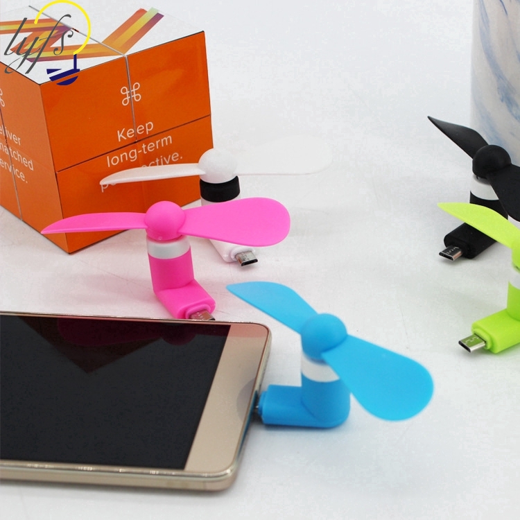 Quạt USB Mini Linh Hoạt Di Động Cho Điện Thoại Android