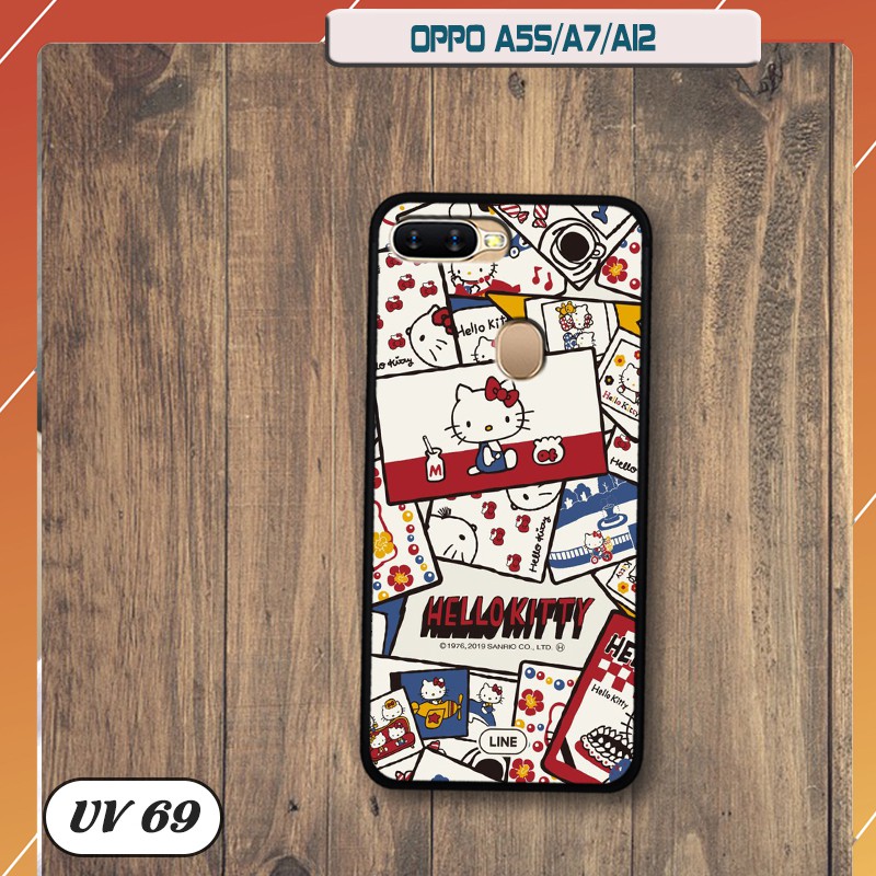 Ốp lưng Oppo A5s/ A7/ A12 - lưng nhám