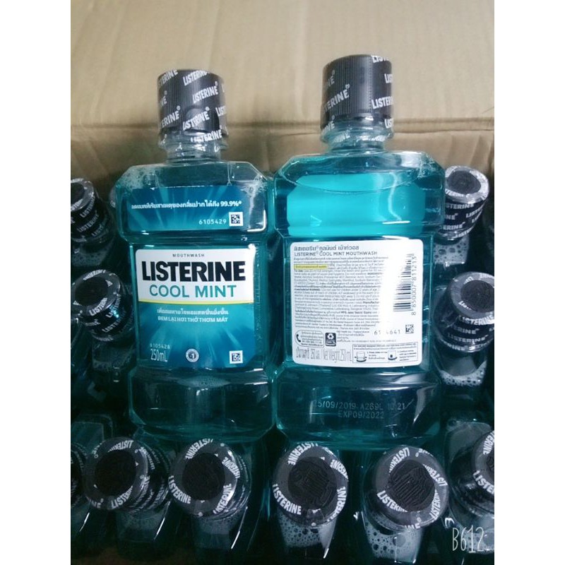 [Combo 2 chai]Nước Súc miệng Listerine Coolmint 250ml