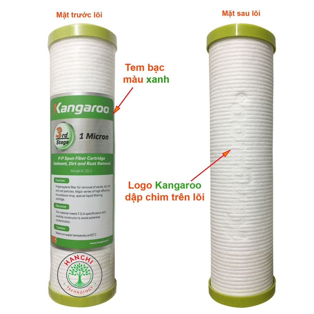 Bộ Lõi Lọc nước 1.2.3 Kangaro Tặng Kèm Lõi Lọc số 1 Chính Hãng | BigBuy360 - bigbuy360.vn