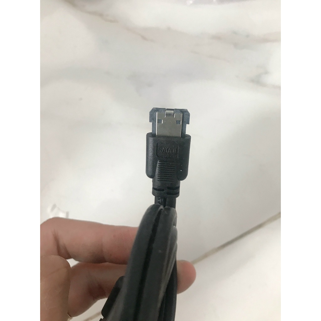 Cáp eSATA to eSATA dài 1M dùng cho ổ cứng HDD, SSD, Docking, HDD Box