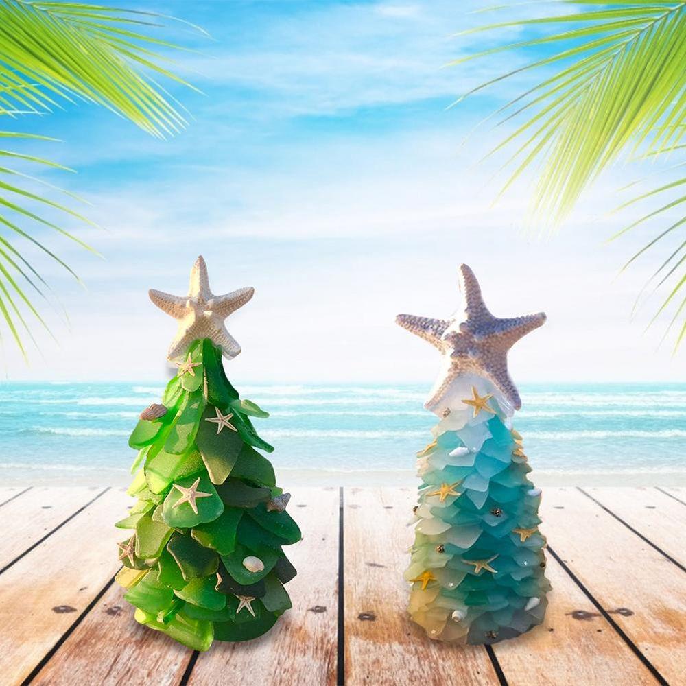 Cây Thông Giáng Sinh Hình Sao Biển Dùng Trang Trí Bàn Mới