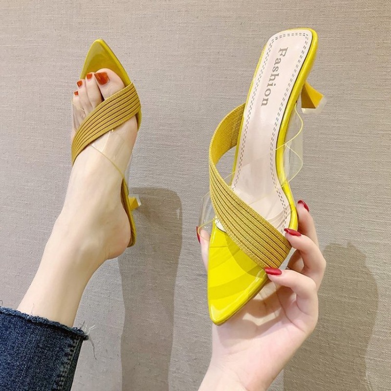 Giày Cao Gót / Sandal 6p Phong Cách Hàn Quốc Thời Trang Mùa Hè Cho XIELUAIZTA