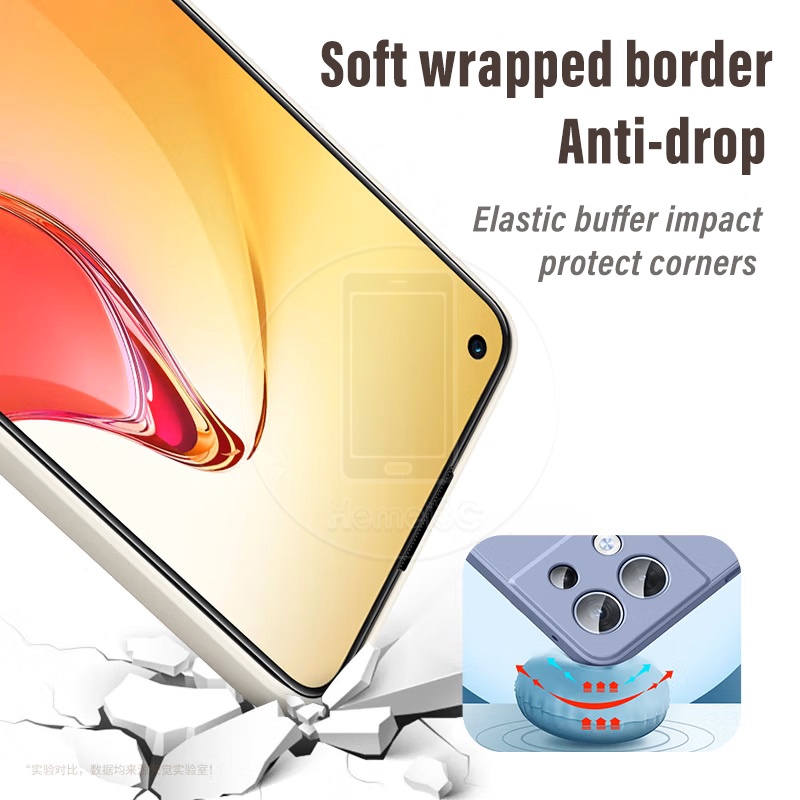 Ốp Điện Thoại TPU Dẻo Vuông Cho OPPO Reno 8 Reno8 Pro 5G
