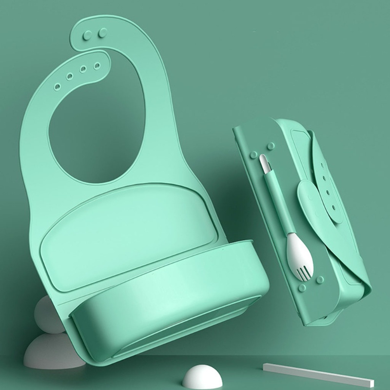 Yếm Ăn Thân Thiện Với Làn Da Cho Bé