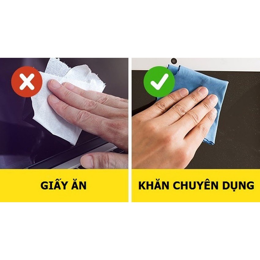 Khăn giấy lau màn hình điện thoại - Vệ Sinh Màn Hình Điện Thoại, Cường Lực, Kính, Skin loại nhỏ
