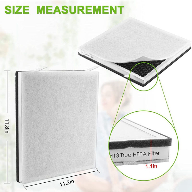 Bộ Lọc Carbon Hoạt Tính Hiệu Quả Cao Thay Thế Cho Levoit Vital 100 100RF