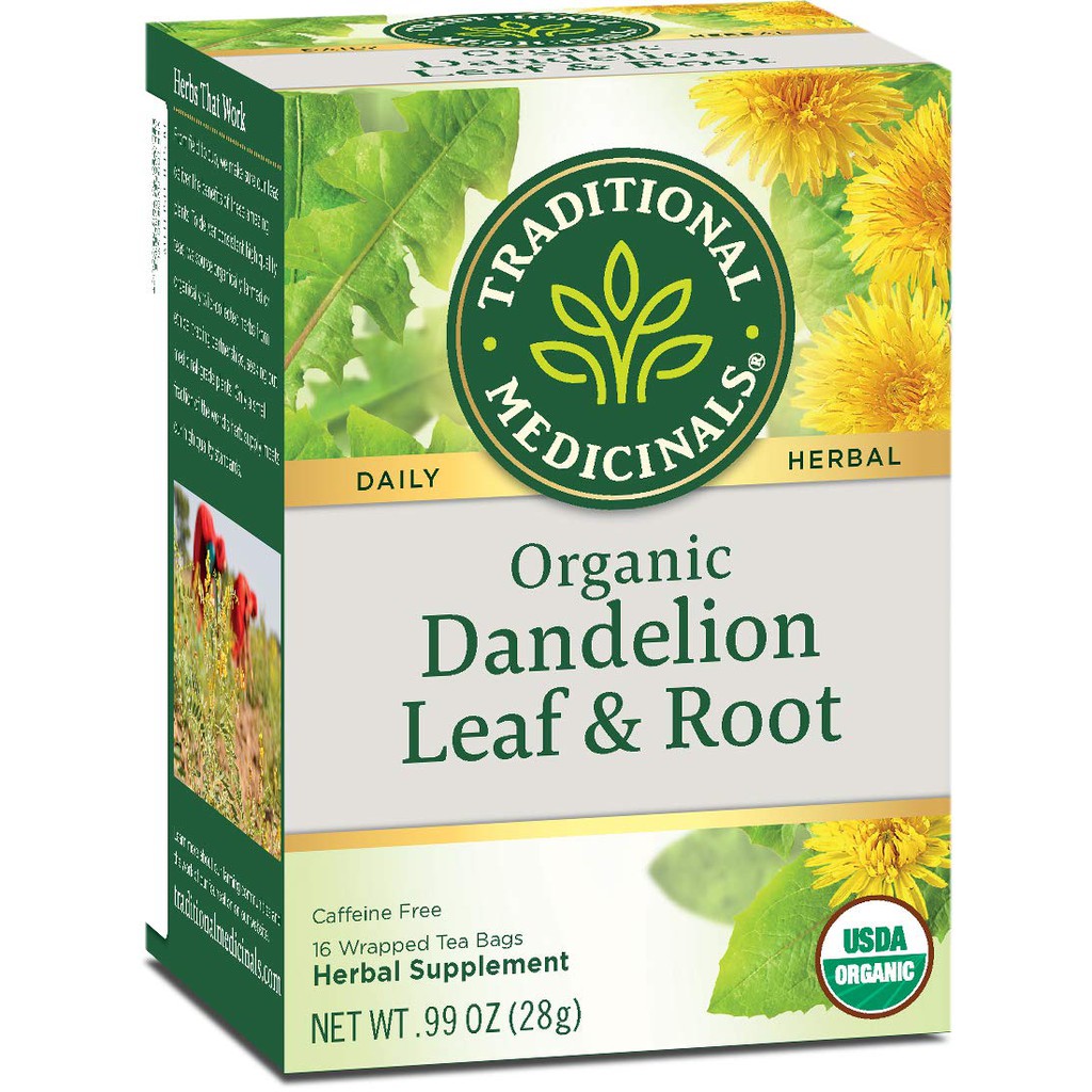 Trà Hữu Cơ Từ Rễ Cây Bồ Công Anh Traditional Medicinals Organic Dandelion Leaf &amp; Root