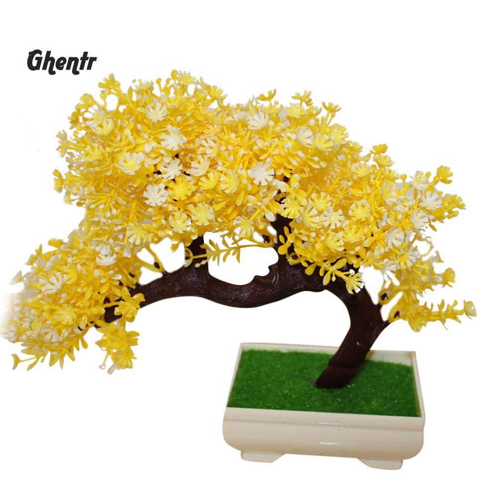 Cây bonsai giả trang trí không gian xanh