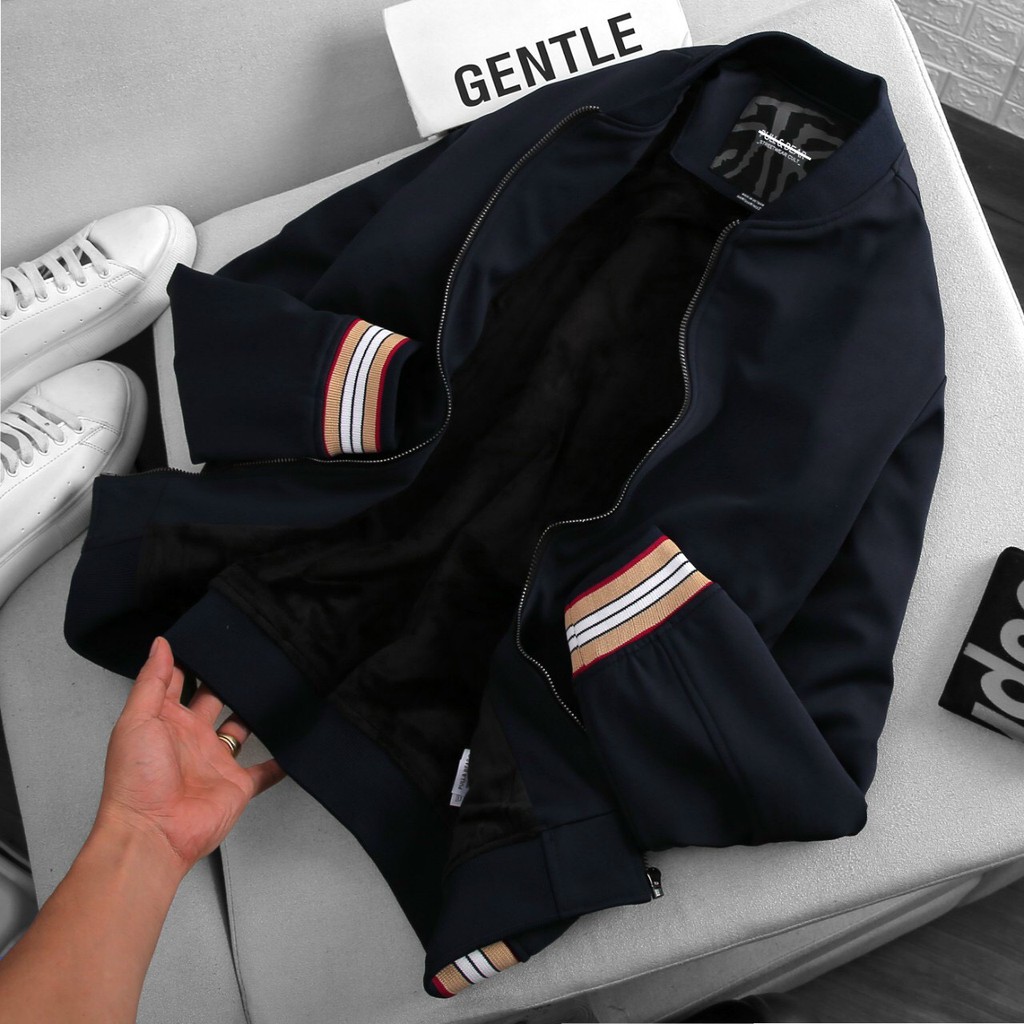 [HÀNG VNXK CAO CẤP + BẢO HÀNH] Áo khoác bomber nam P&B, lót lông, giữ ấm cực tốt, bao đổi trả - TnT Menswear VNXK | BigBuy360 - bigbuy360.vn