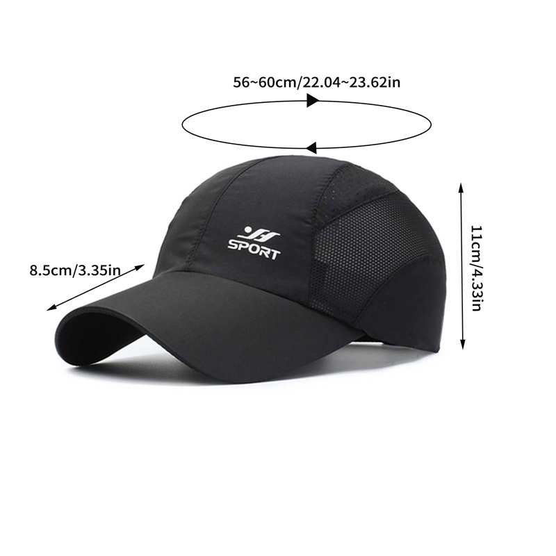 Mũ Lưỡi Trai Siêu Mỏng Thoáng Khí Nhanh Khô Thời Trang Mùa Hè