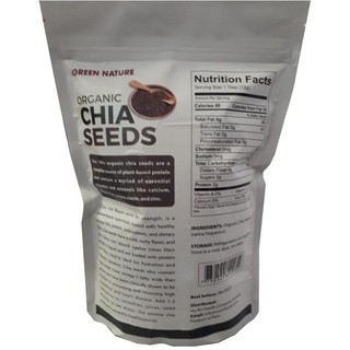 Hạt Chia Hữu Cơ 500g Green Nature