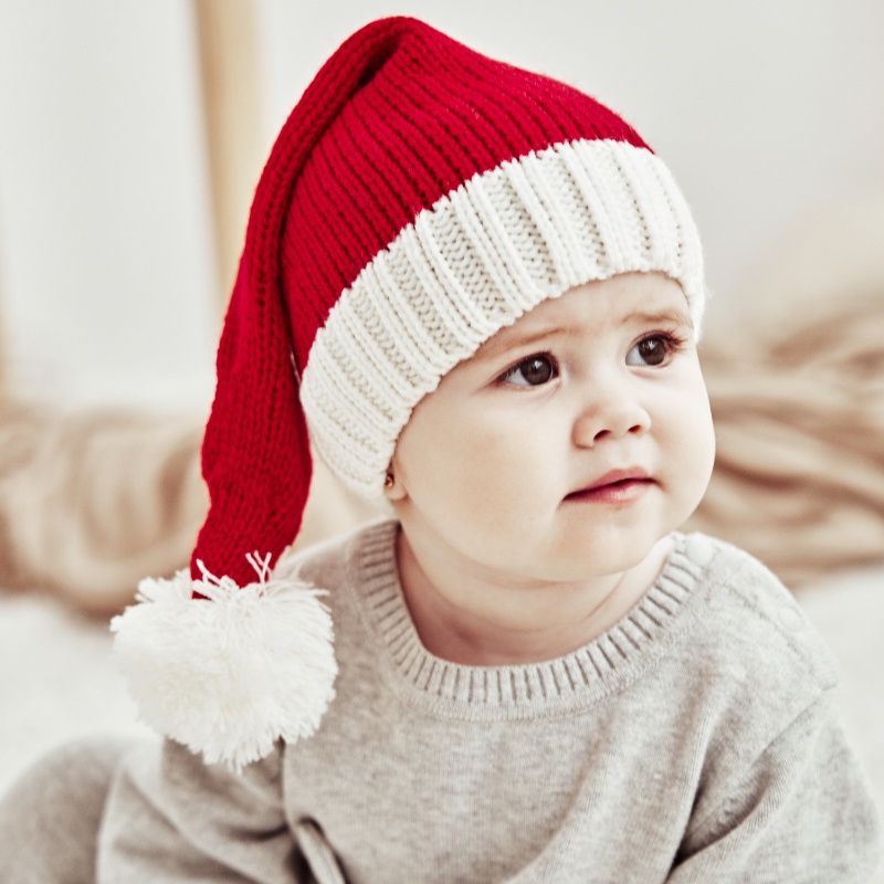 1 Mũ Ông Già Noel Hoạt Hình Giữ Ấm Mùa Đông Cho Người Lớn / Trẻ Em