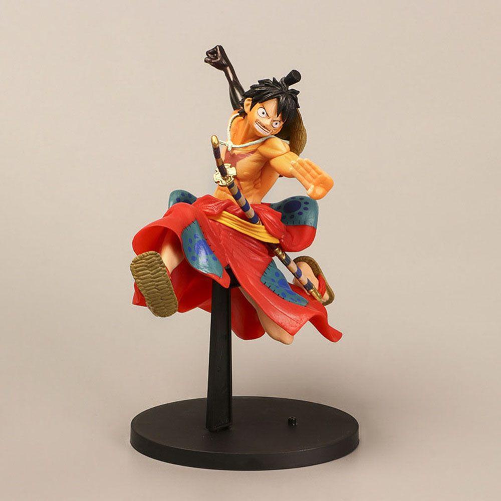 Mô hình nhân vật MMULCK anime Luffy Kazunokuni mini PVC làm quà tặng dành cho trẻ em 20.5cm