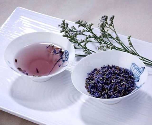 Sỉ trà hoa oải hương lavender hũ như hình